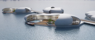 В Дубае построят футуристические плавающие виллы