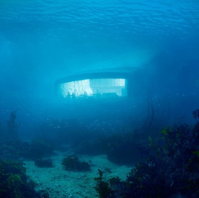  Первый подводный ресторан в Европе