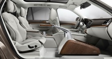 Новая концепция Lounge Console для XC90 от Volvo
