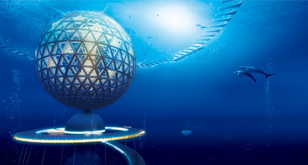 Первый в мире подводный город – новый проект Японии