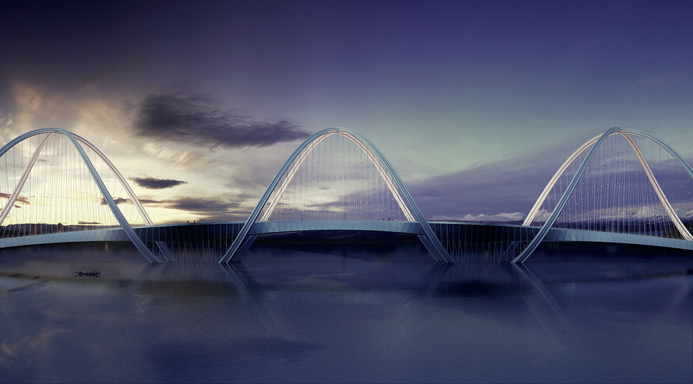 В Китае построят олимпийский мост