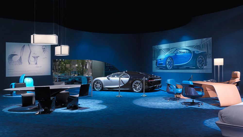 Новый дизайн интерьера от Bugatti
