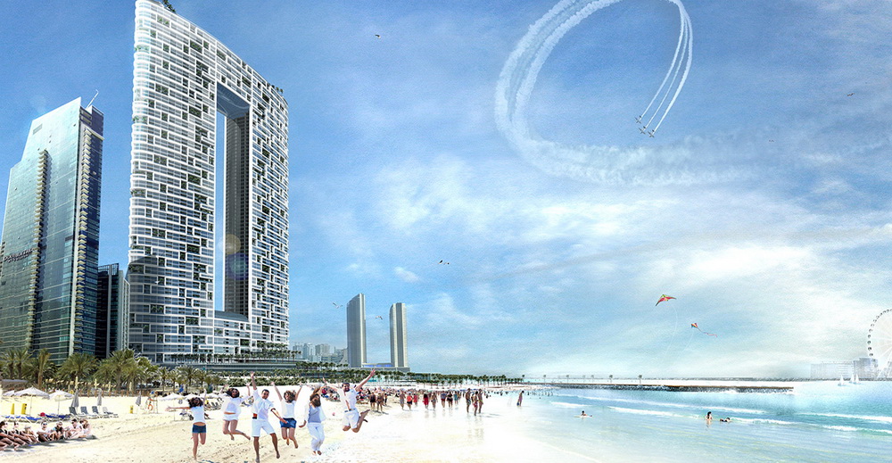 Стартовало строительство высочайшей башни в районе Jumeirah Beach Walk в Дубае