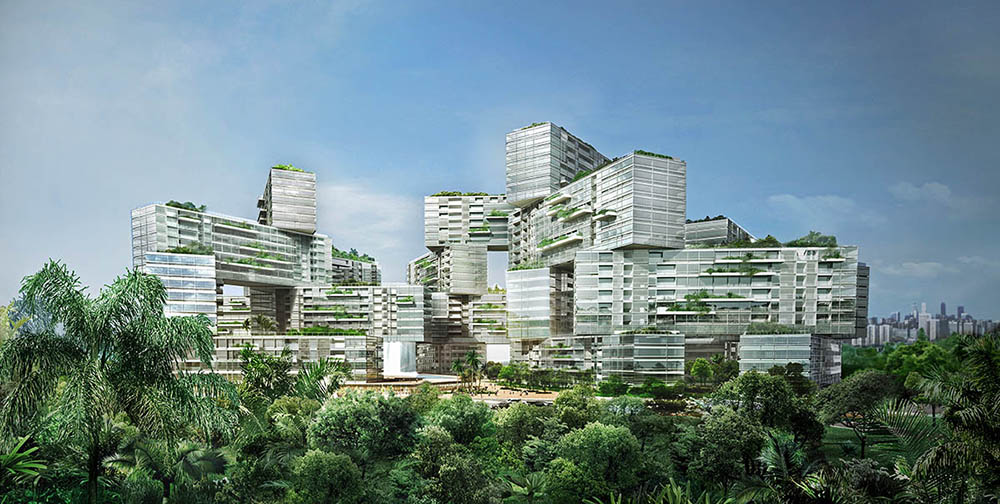 Архитектурный «Оскар» 2015 года получил квартал-тетрис в Сингапуре